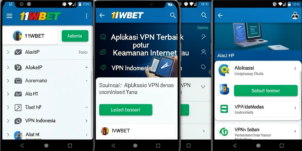 Tampilan antarmuka aplikasi 11WBET yang intuitif dan sederhana.