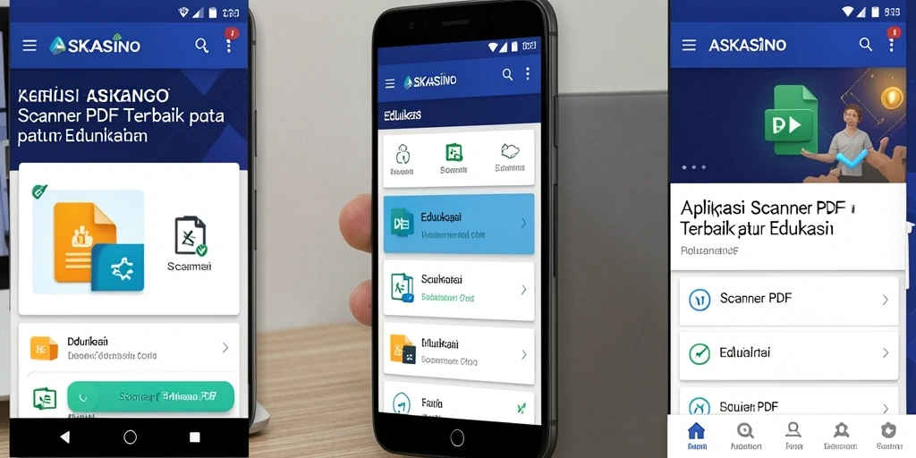 Antarmuka pengguna ASKASINO yang intuitif dan fungsional.