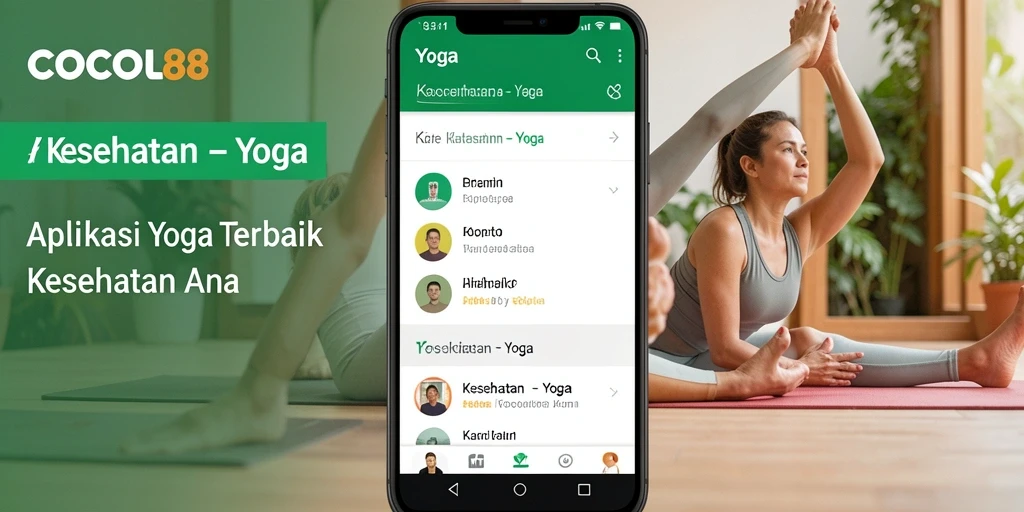 Antarmuka COCOL88 yang menawarkan berbagai fitur Yoga.