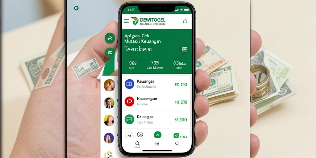Tampilan antarmuka DEWITOGEL untuk fungsi Cek Mutasi yang mudah digunakan.